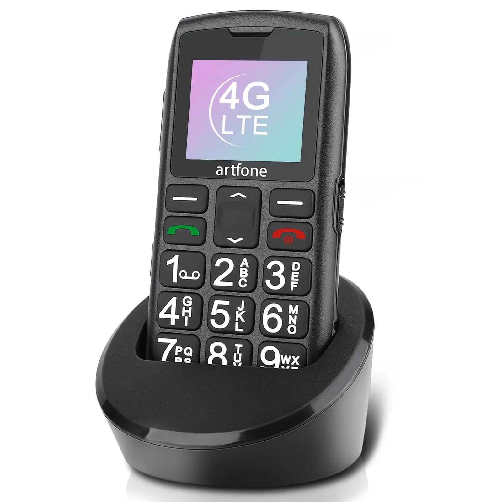 artfone mugav ja lihtne 4G mobiiltelefon eakatele — C1+4G