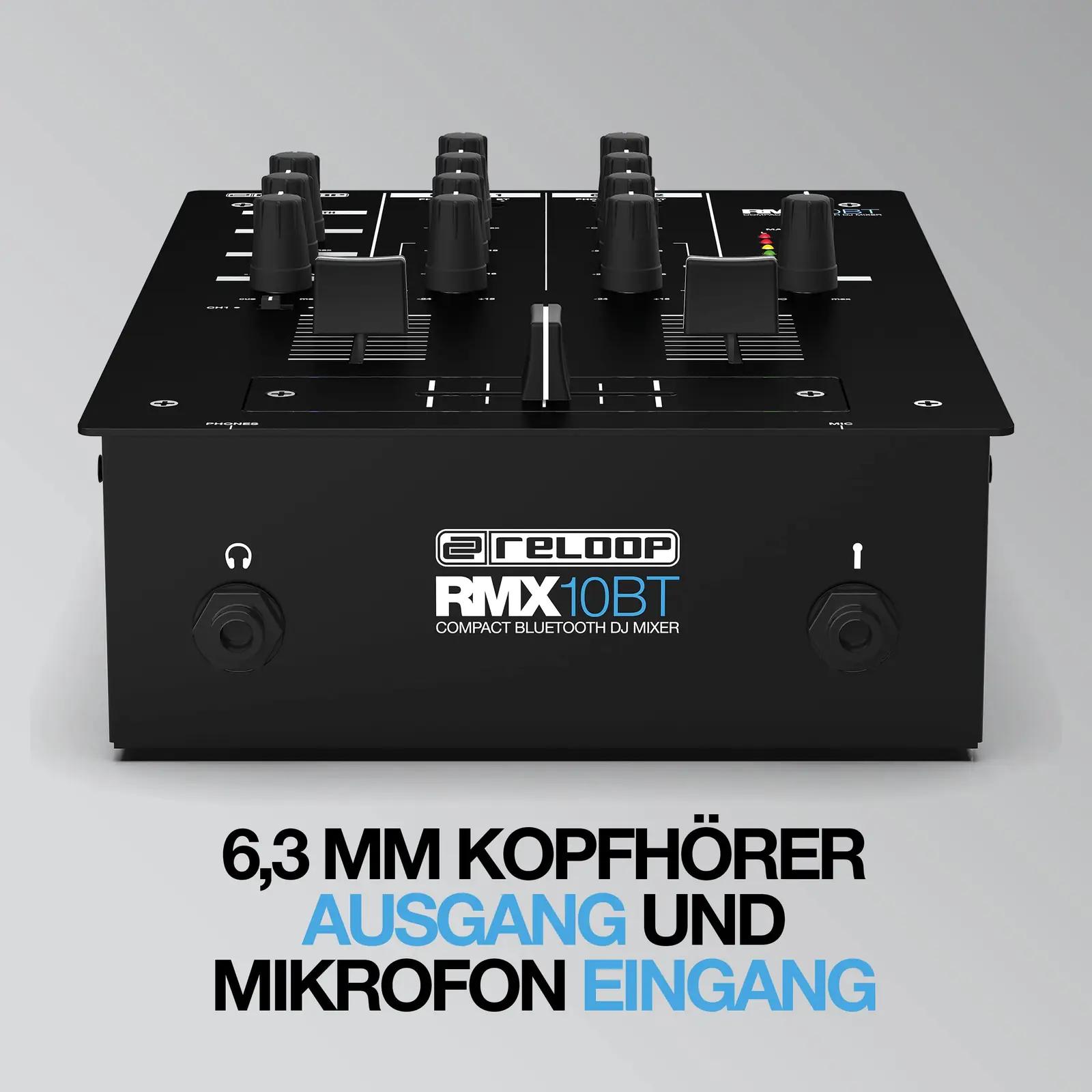 Reloop kahekanaliline Bluetooth DJ-mixer — kompaktne ja – pilt 6