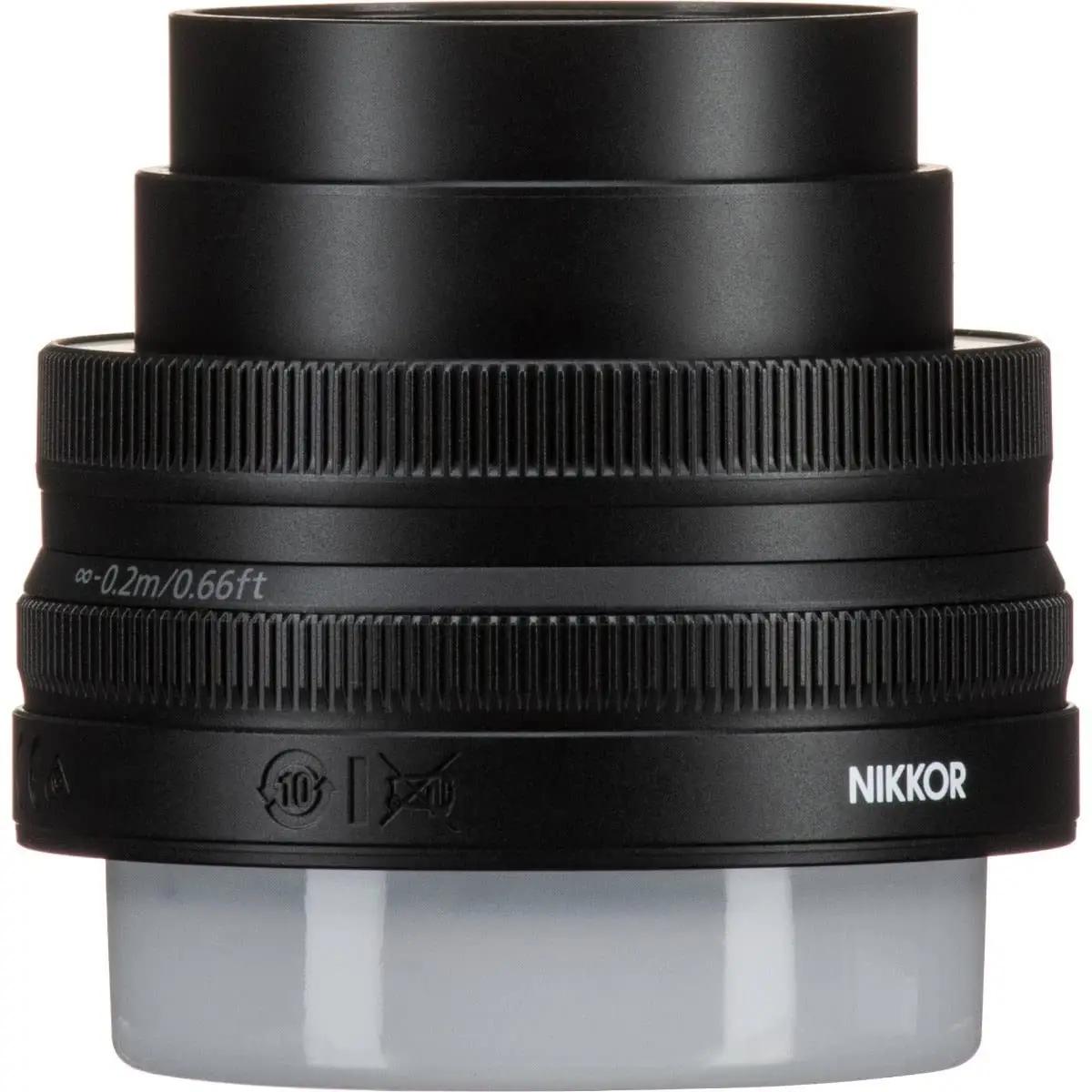 Nikon kerge Nikkor Z DX 16–50mm objektiiv – kompaktne kasutus – pakend ja tarvikud