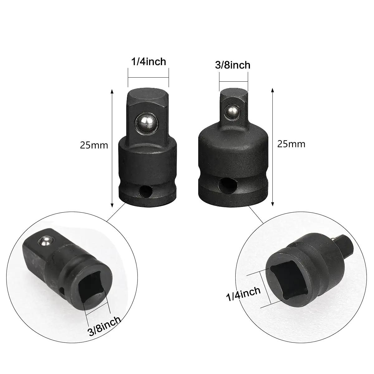 sukudon vastupidav chrome-vanadium adapterkomplekt 6-osaline – pilt 6