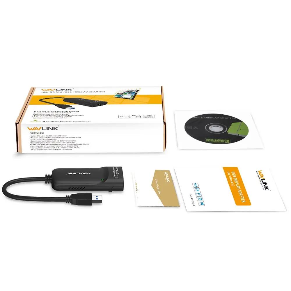 WAVLINK USB 3.0 HDMI adapter — õhuke väline kuvakaar – pilt 8