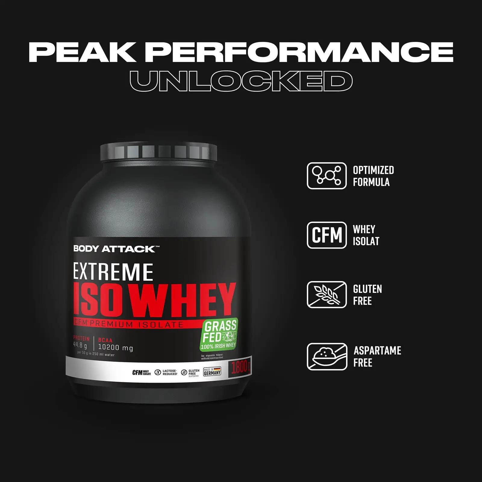 Body Attack šokolaadine Iso Whey — kõrge Isolaadi sisaldus – kasutusnäide