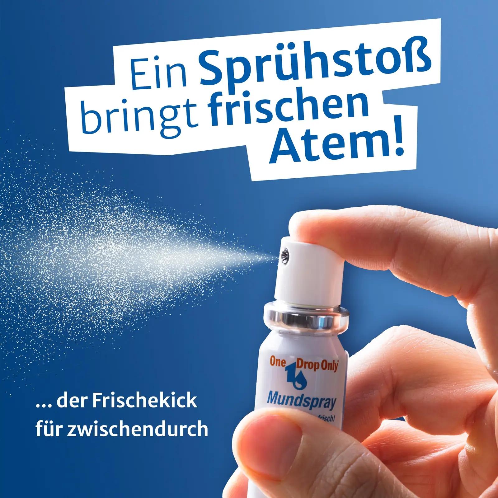 One Drop Only värskendav antibakteriaalne suusprei (15 ml) – lisavaade