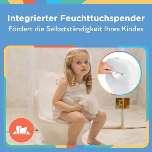 Nuby lapse potike ‘My Real Potty’ – realistlik loputusheli – pilt 10