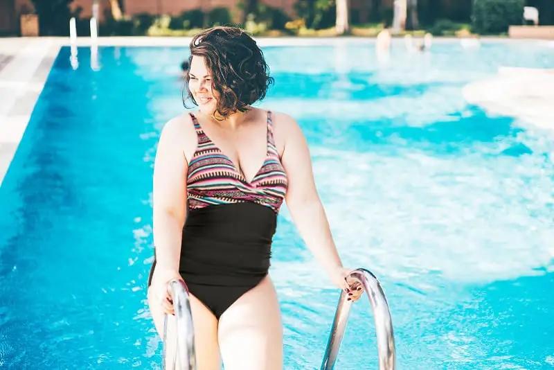 LA ORCHID kõrge vöökohaga ujumistrikoo — mahtuv ja vormiv – pilt 9