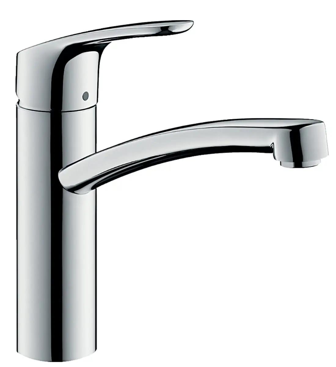 hansgrohe kroomitud köögisegisti — vastupidav ja kompaktne 160 mm