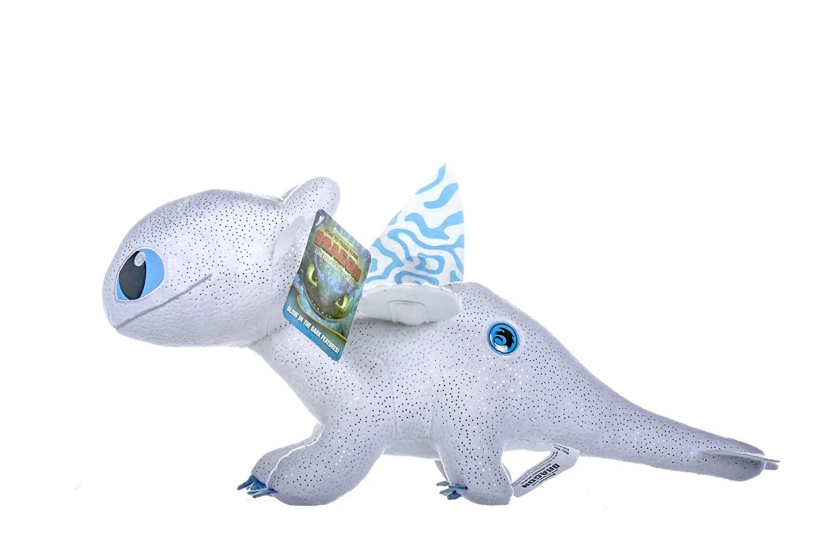 Joytoy pehme plüüsdragon, helendav ripats charm ja mängukaaslane – kasutusnäide