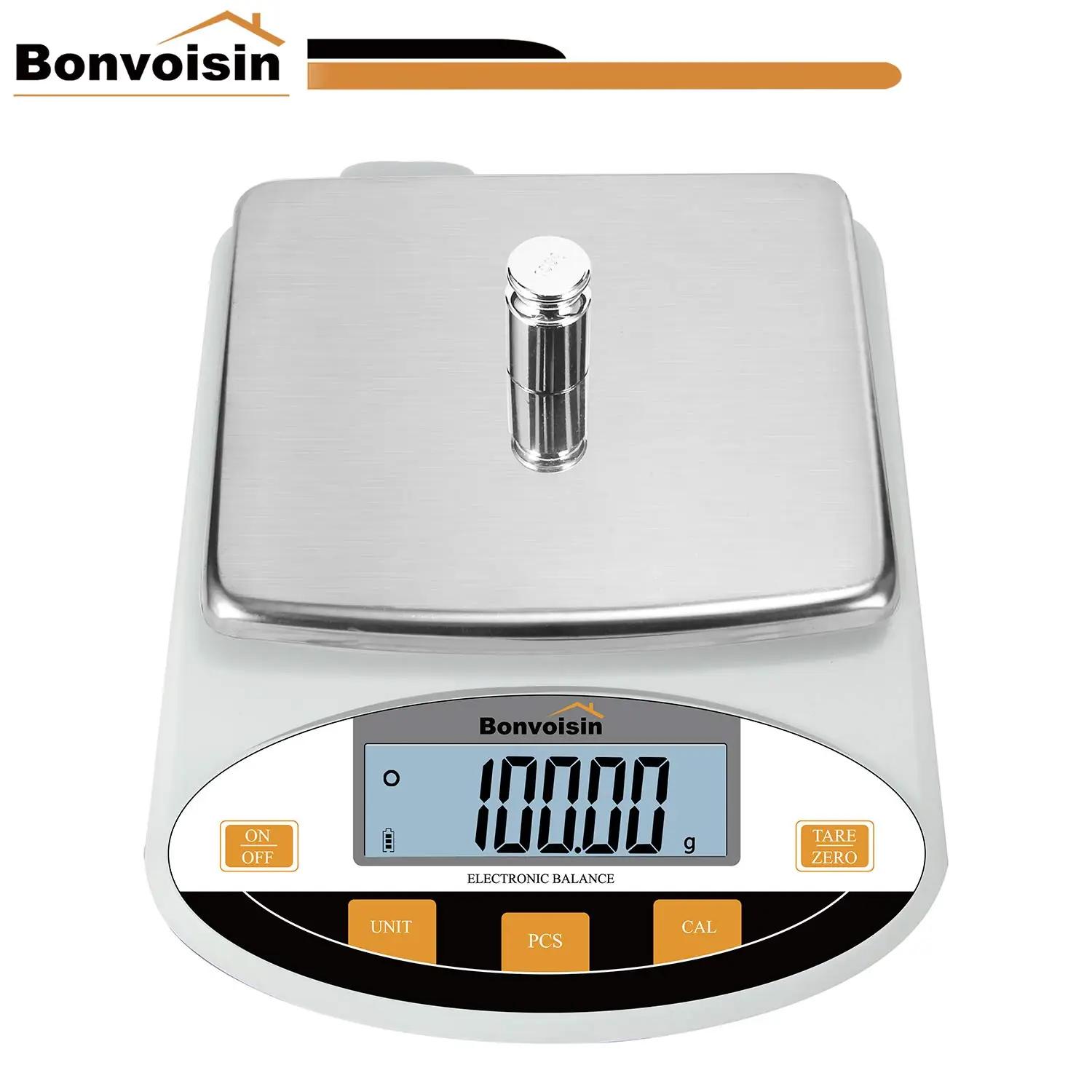 Bonvoisin täppiskaal 5000 g x 0,01 g – labori- ja ehtekasutus – detailne vaade