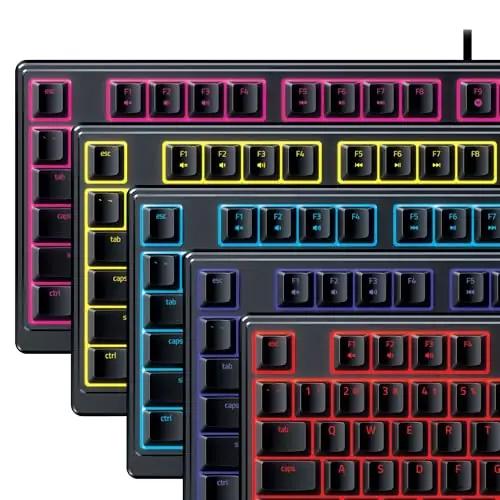 Razer mänguritastatuur Ornata V3 X — madal membraan, ergonoomia – pilt 12