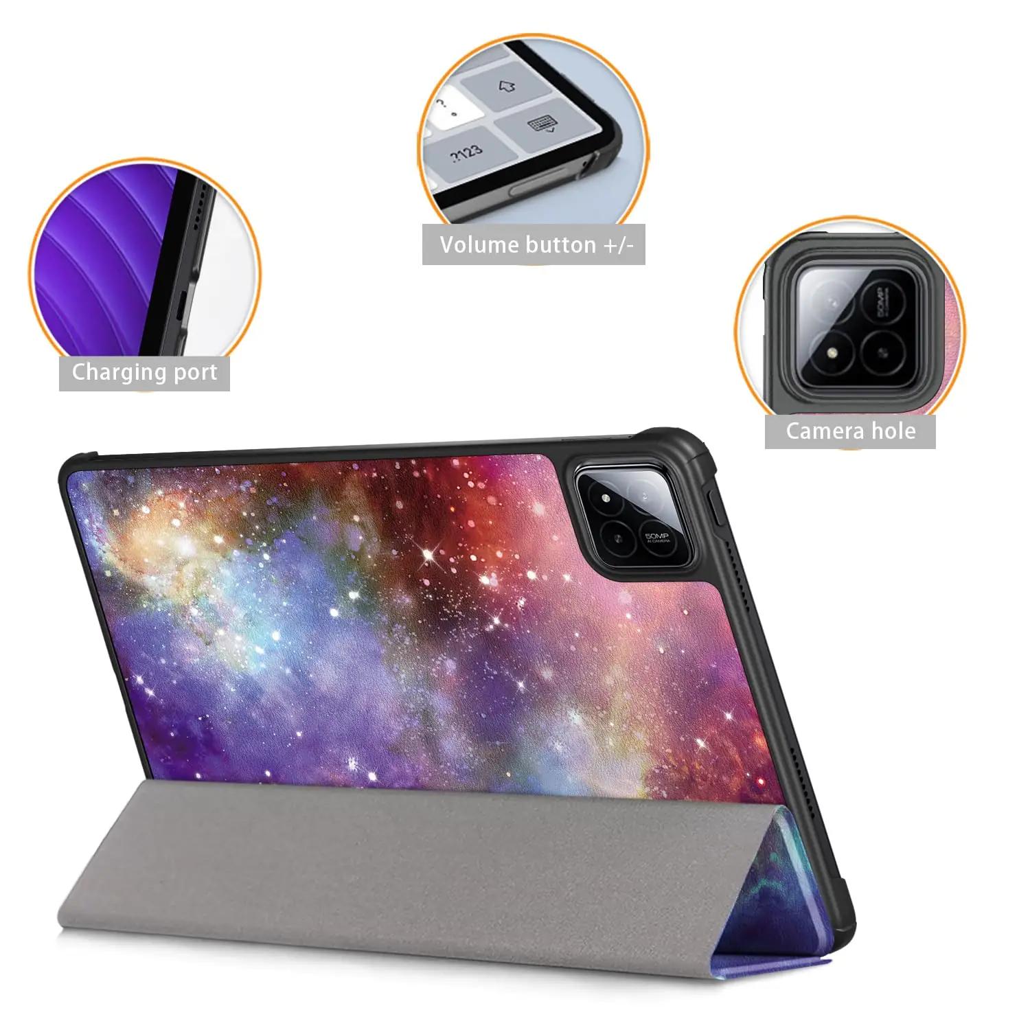 TOPCASE kaitseümbris Xiaomi Pad 7/7 Pro – õhuke ja statiiviga – pakend ja tarvikud