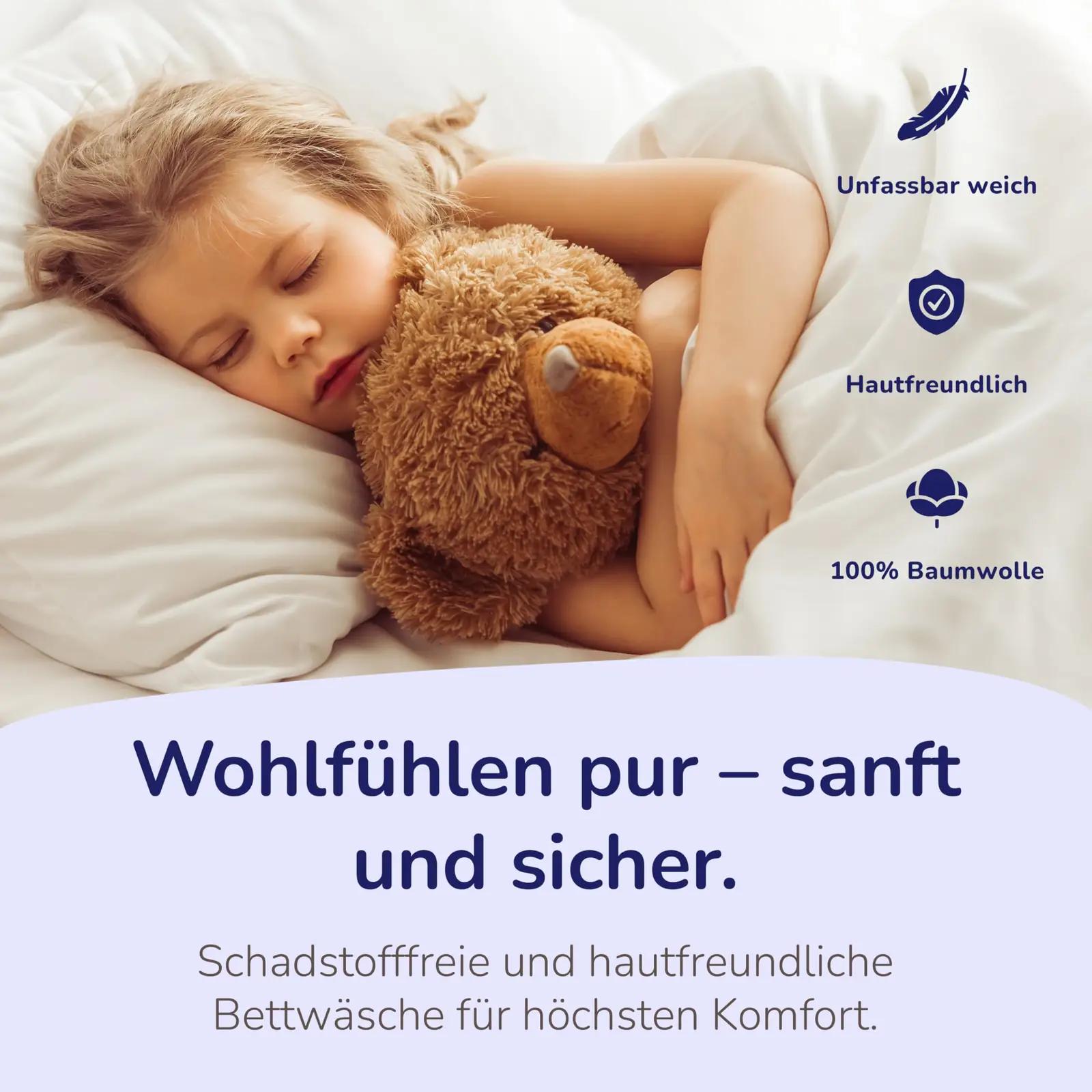 Träumschön pehme biber voodipesu komplekt talveks, 135×200 – pilt 7