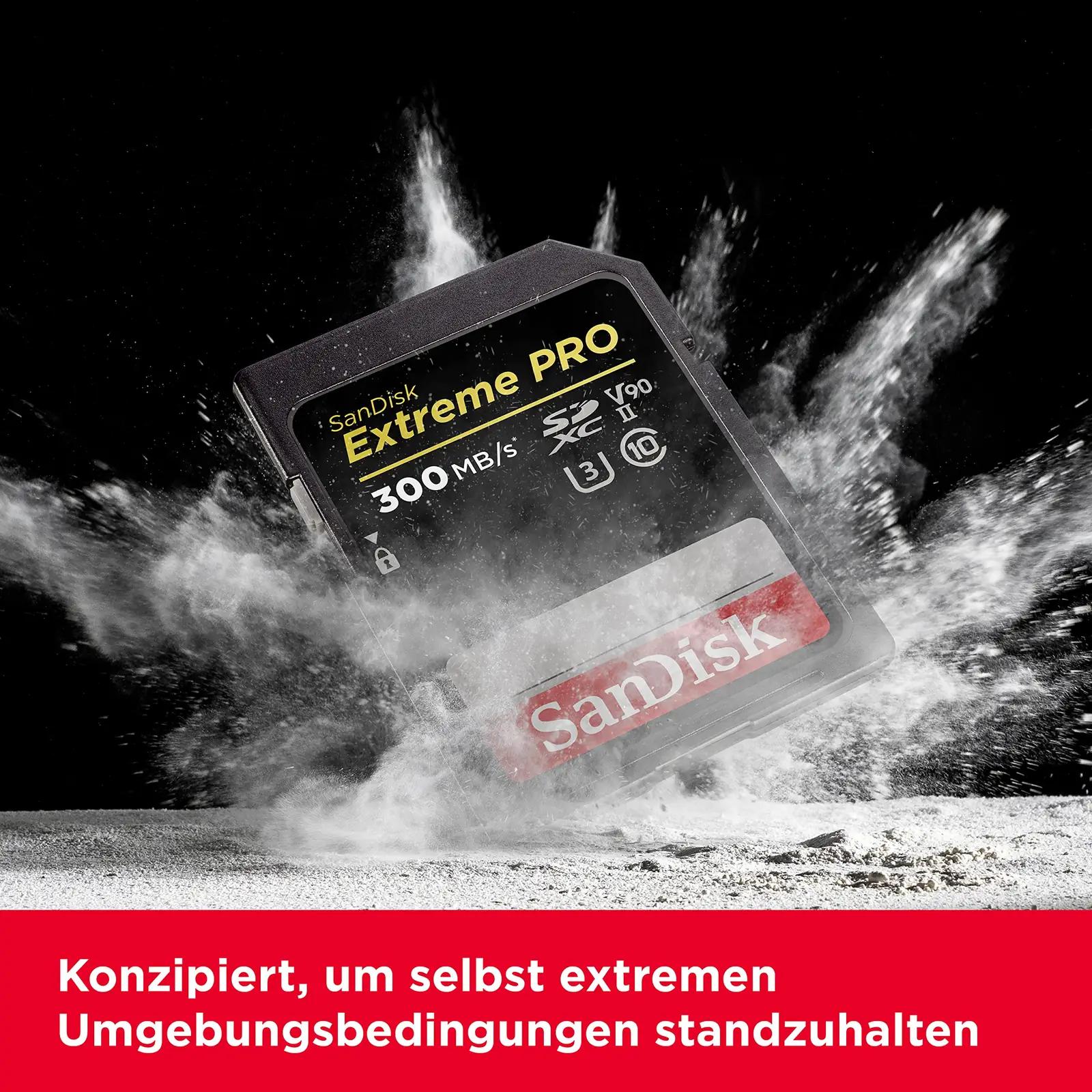 SanDisk kiirkaart 32 GB UHS-II V90 – vastupidav salvestus – pilt 6