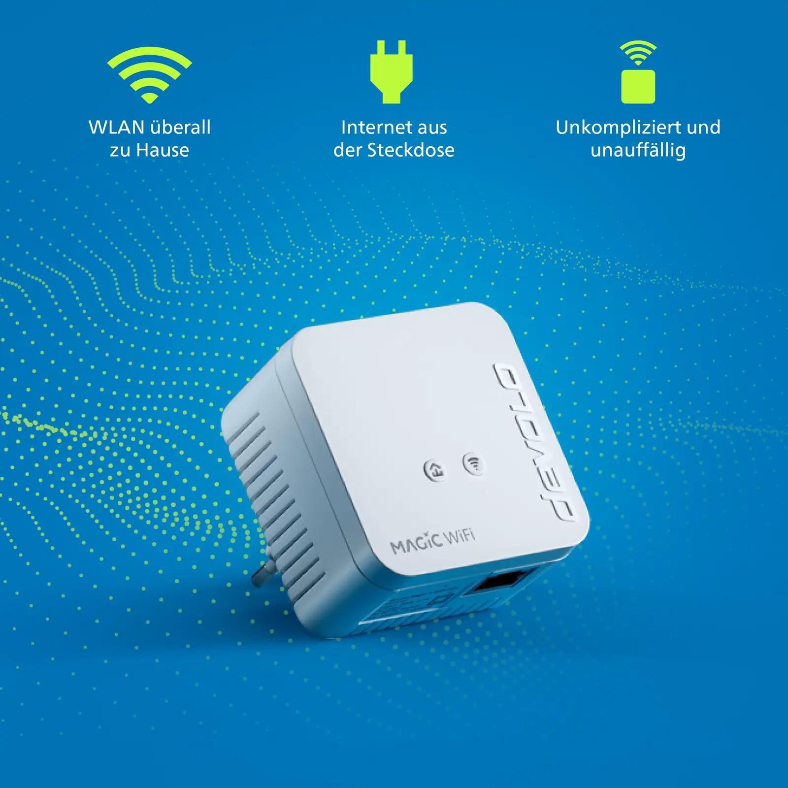 Devolo mugav Magic 1 WiFi mini – kompaktne võrguühendus – kasutusnäide