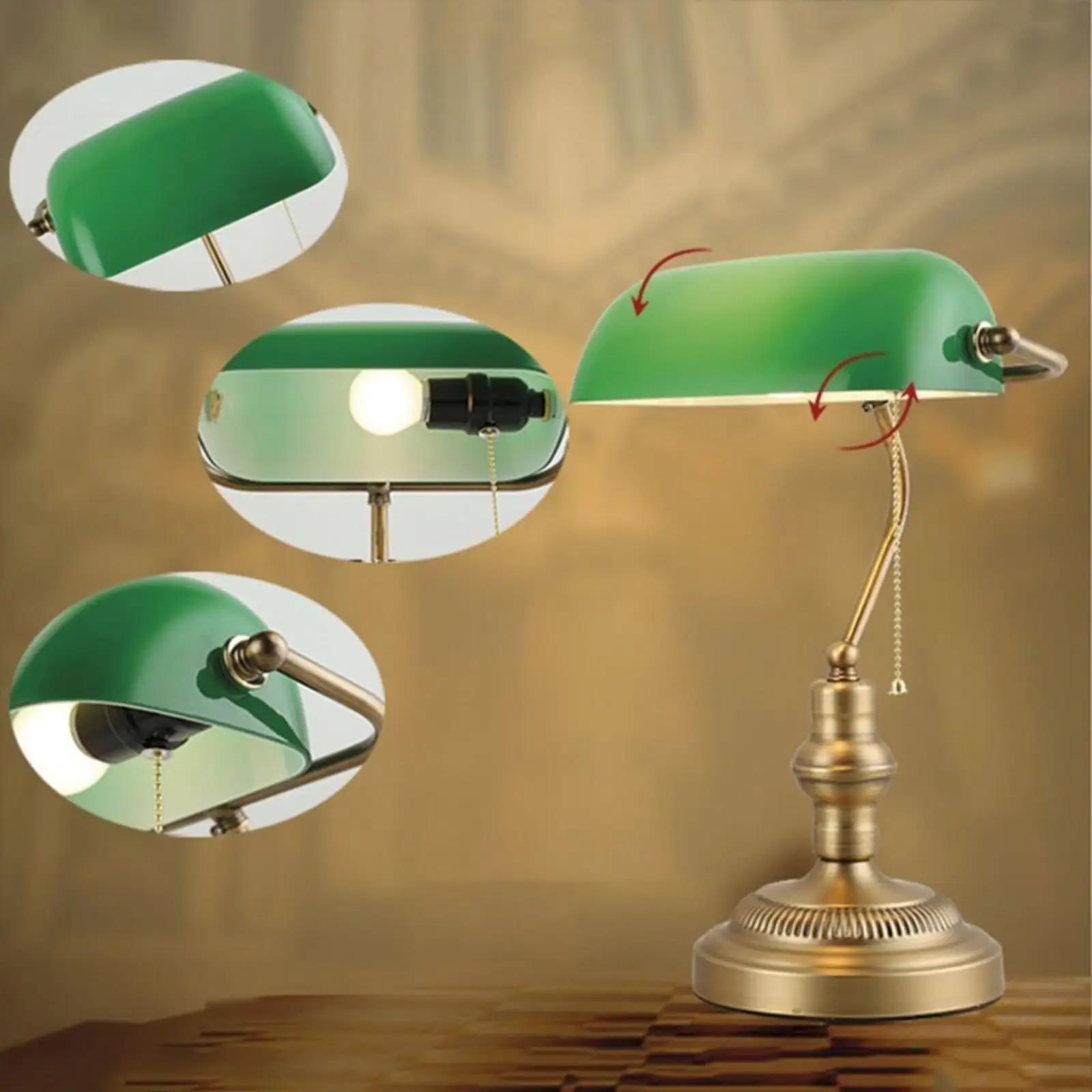 B·LED BARCELONA LED vintage messingi laualamp rohelise klaasiga – lisavaade
