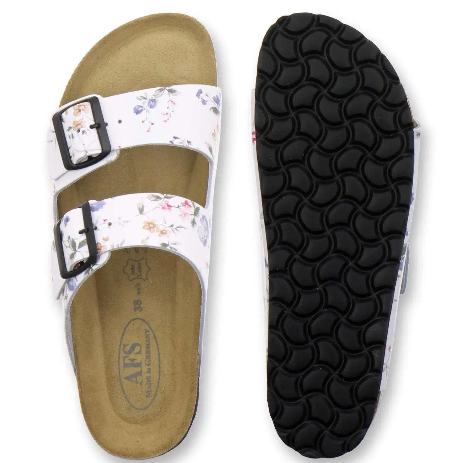 AFS-Schuhe tõelisest nahast mugavad naiste pantolettid (Flower) – kasutusnäide