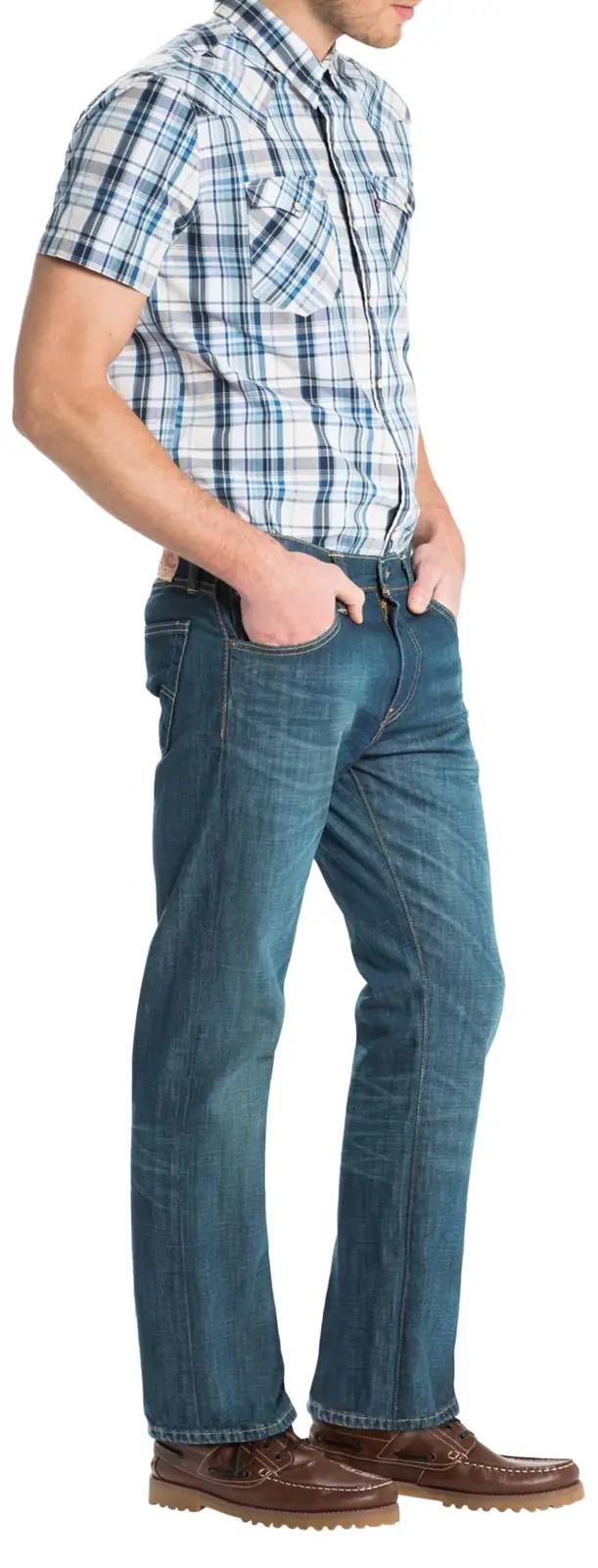 Levi’s mugav denim püksid — Slim Bootcut istuvus ja kvaliteet – pakend ja tarvikud