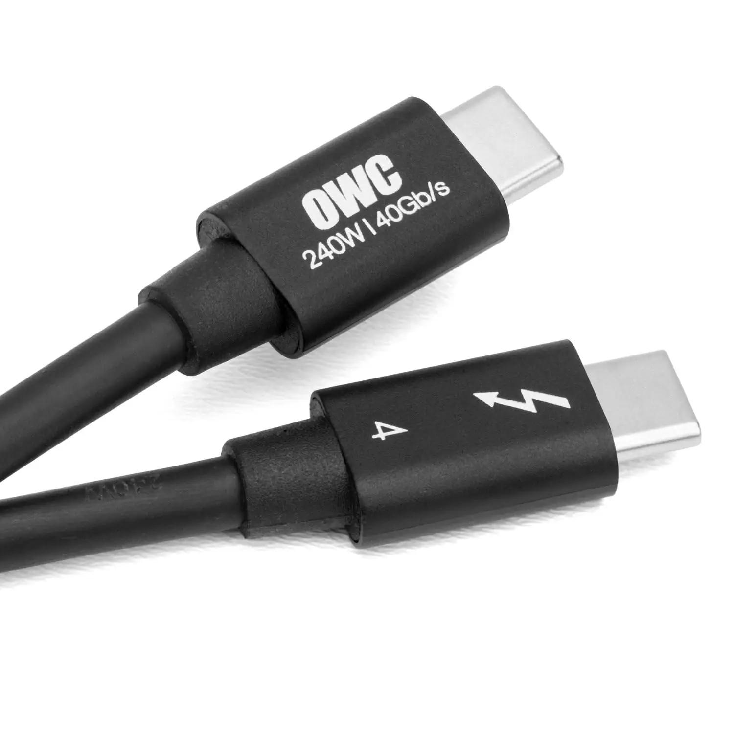 OWC vastupidav 2,0 m Thunderbolt 4 kaabel — kiire laadimine ja