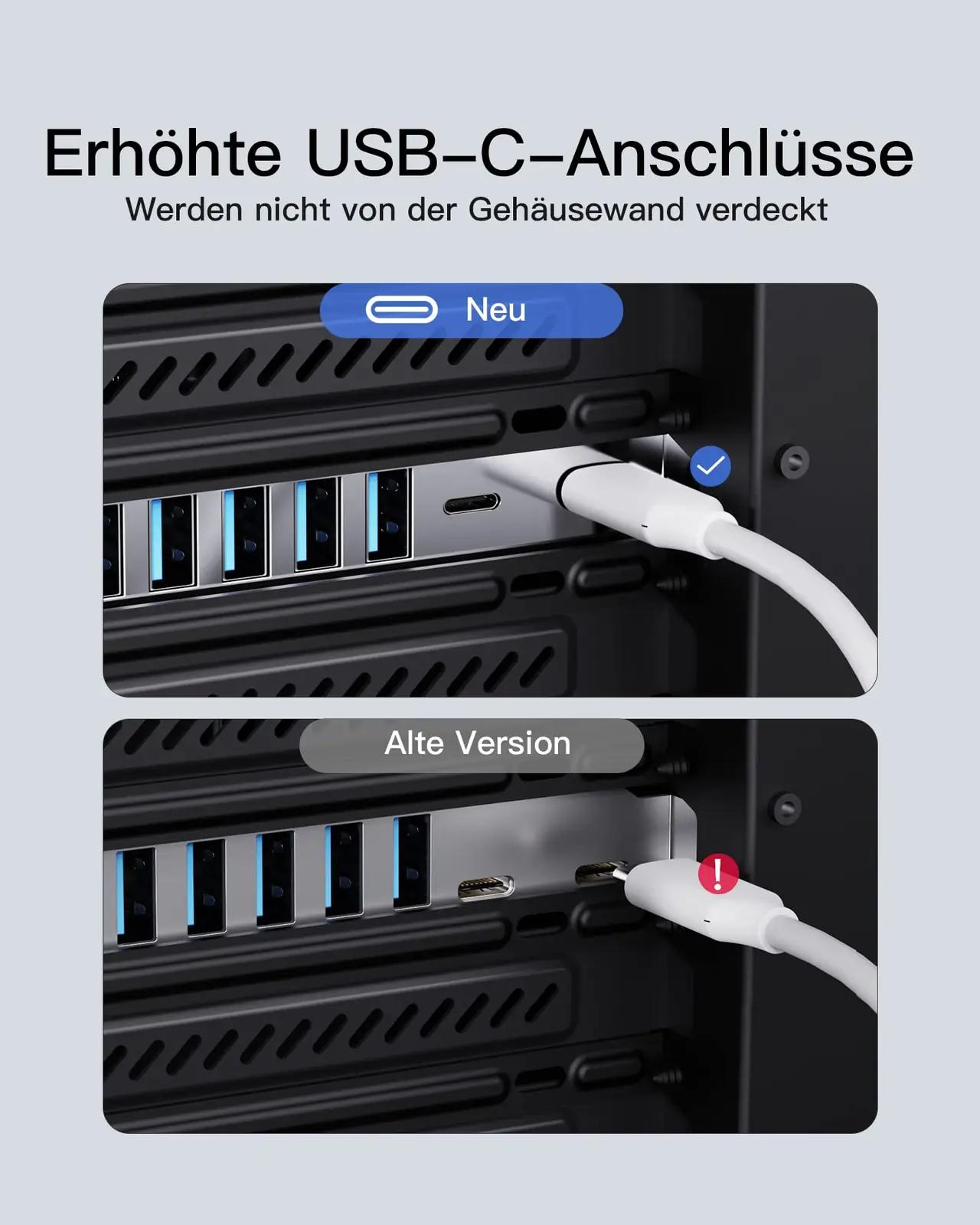 Inateck USB laienduskaart suure võimsuse ja kiire laadimisega – pilt 6