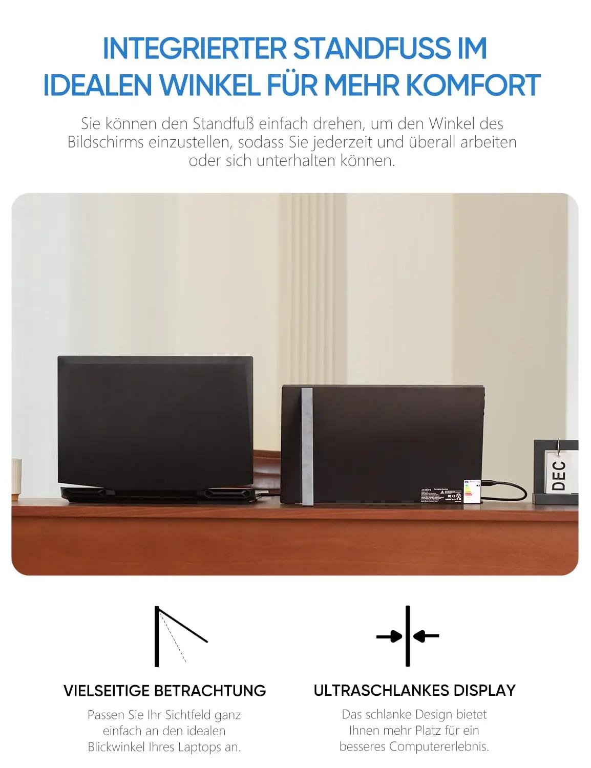 ARZOPA õhuke 16,1″ kaasaskantav monitor – ideaalne mängimiseks – pilt 6