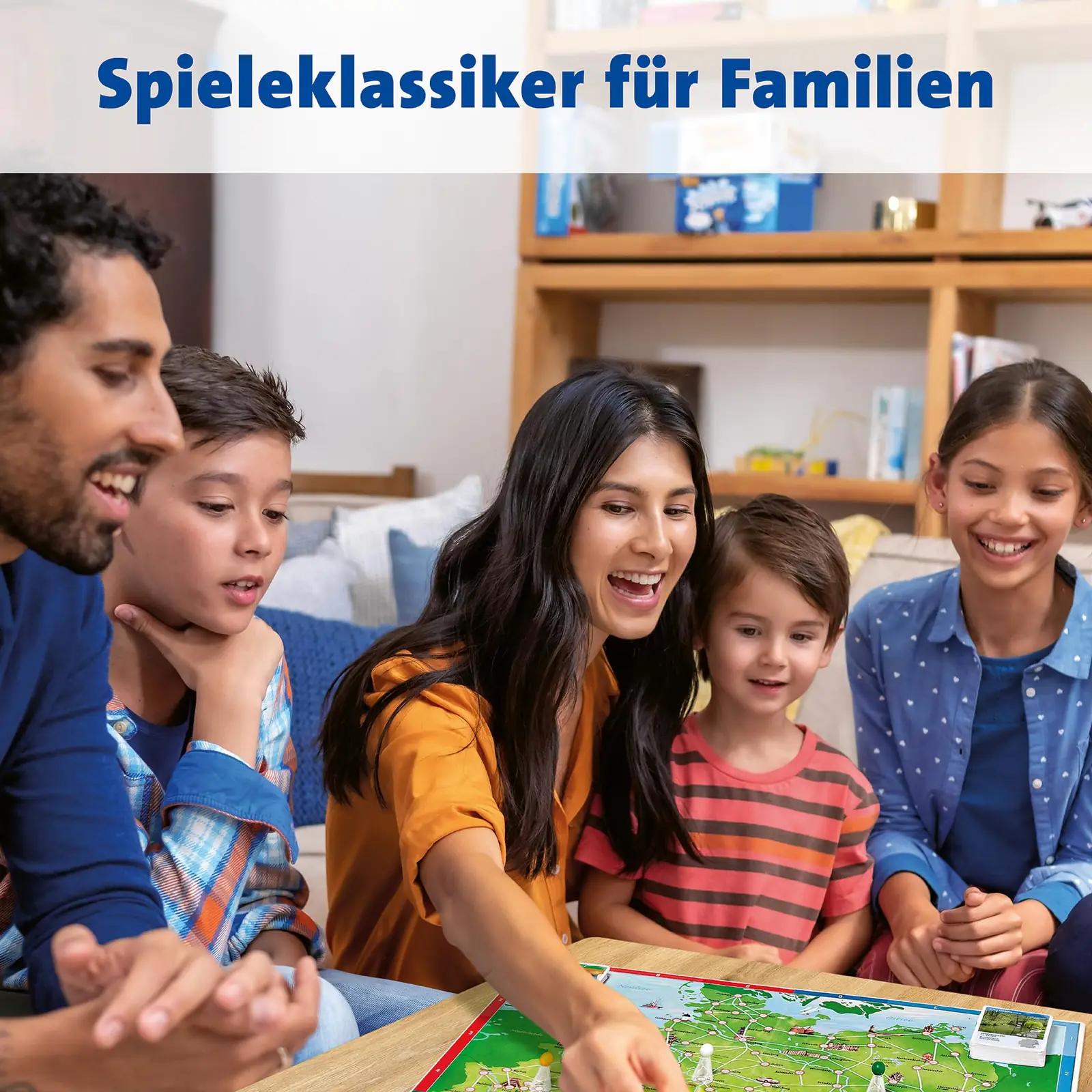 Ravensburger lauamäng – reis läbi Saksamaa, pereklassika – kasutusnäide