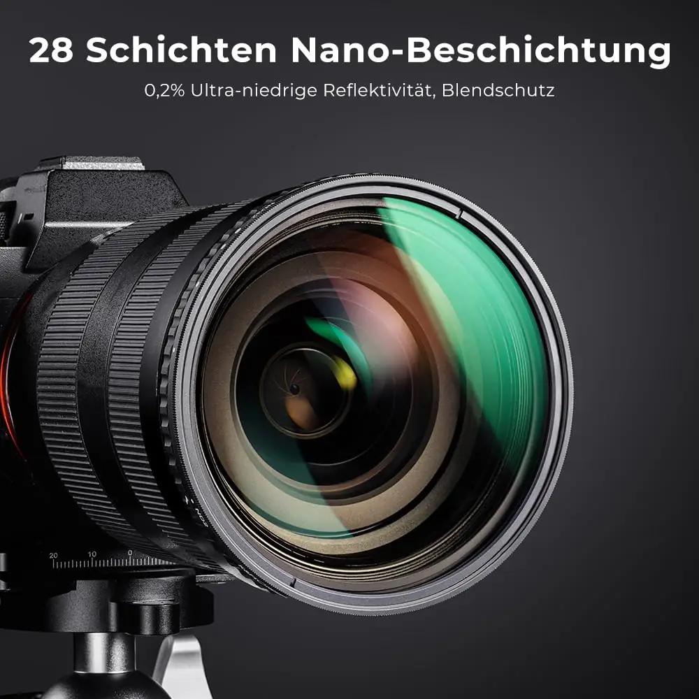 K&F CONCEPT 67mm ND-filter fotode hämarduseks ja filmimiseks – pilt 6