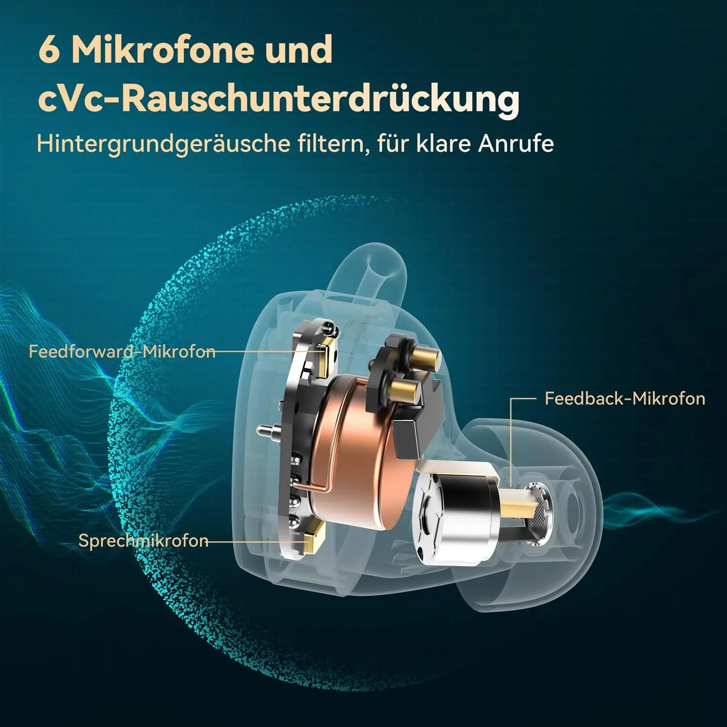 EarFun mugavad in-ear kõrvaklapid — mürasummutusega ja – lisavaade