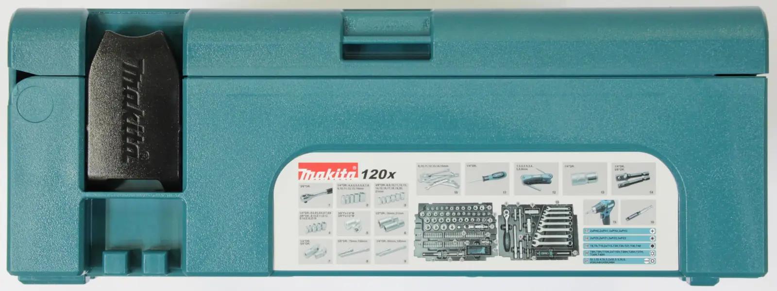 Makita vastupidav kromivanan terasest tööriistakomplekt – pilt 8