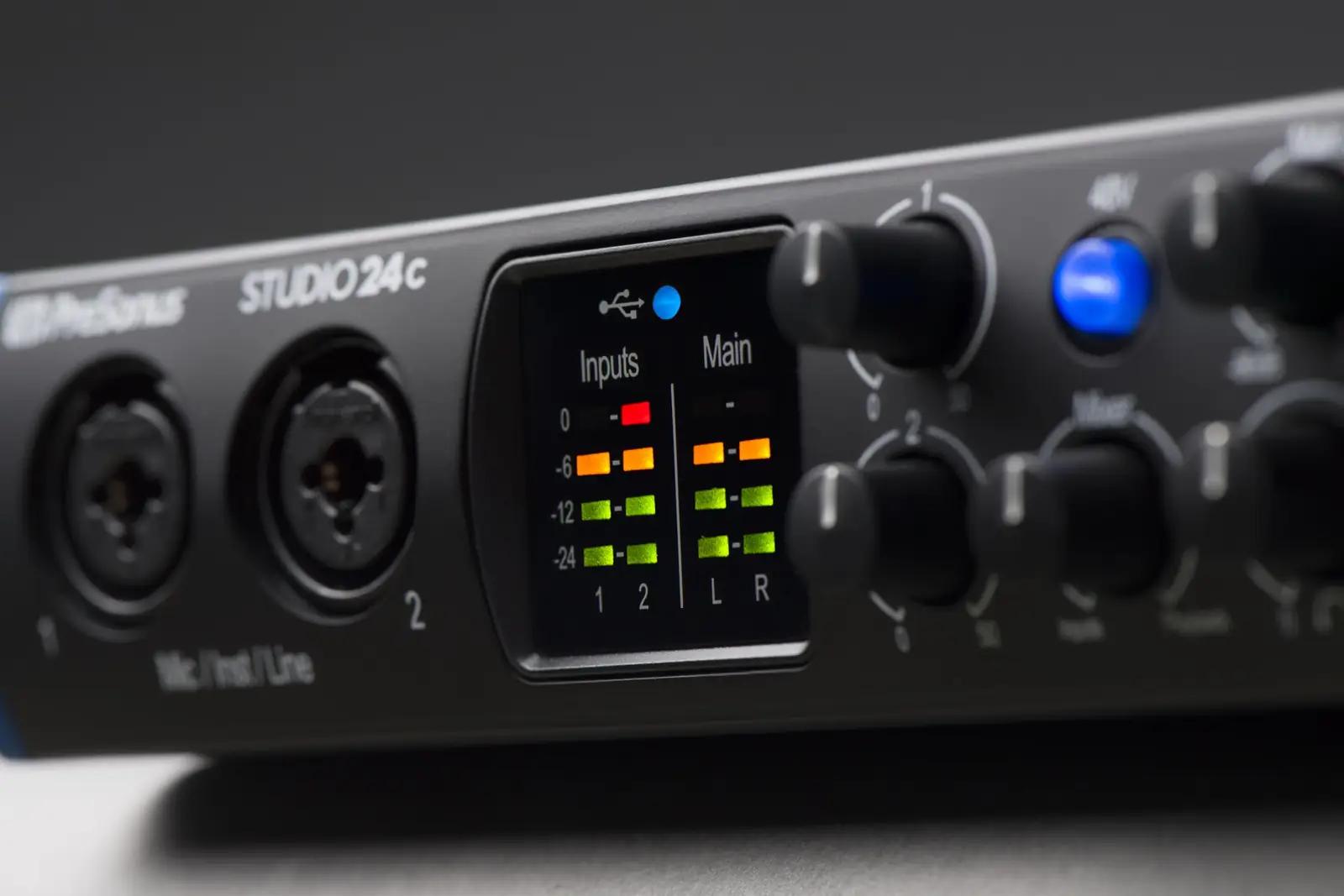 PreSonus heliliides Studio 24c – kompaktne salvestuse lahendus – pilt 7