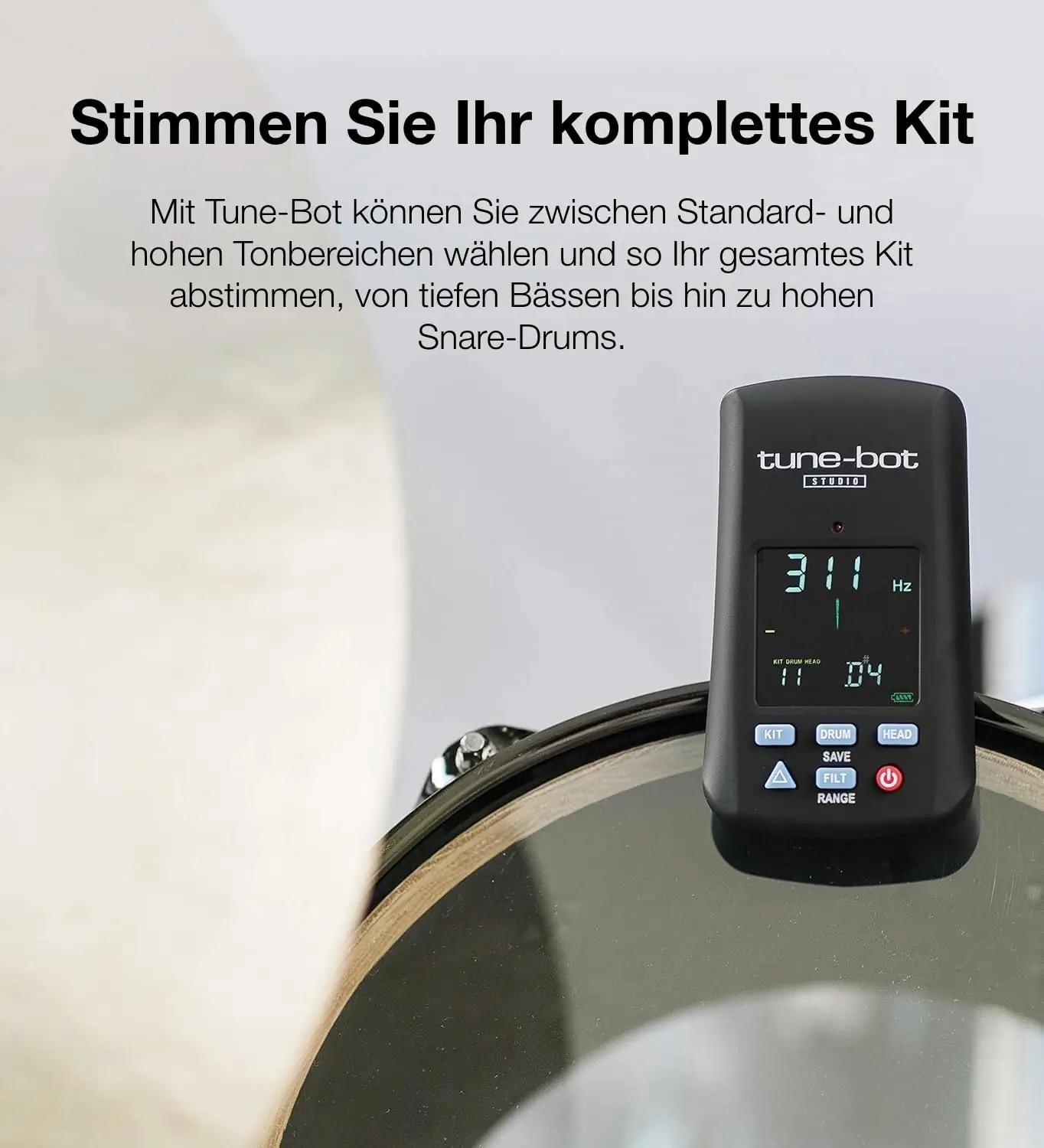 tune-bot drum tuner — täpne trummide häälestaja praktilise kotiga – pilt 7