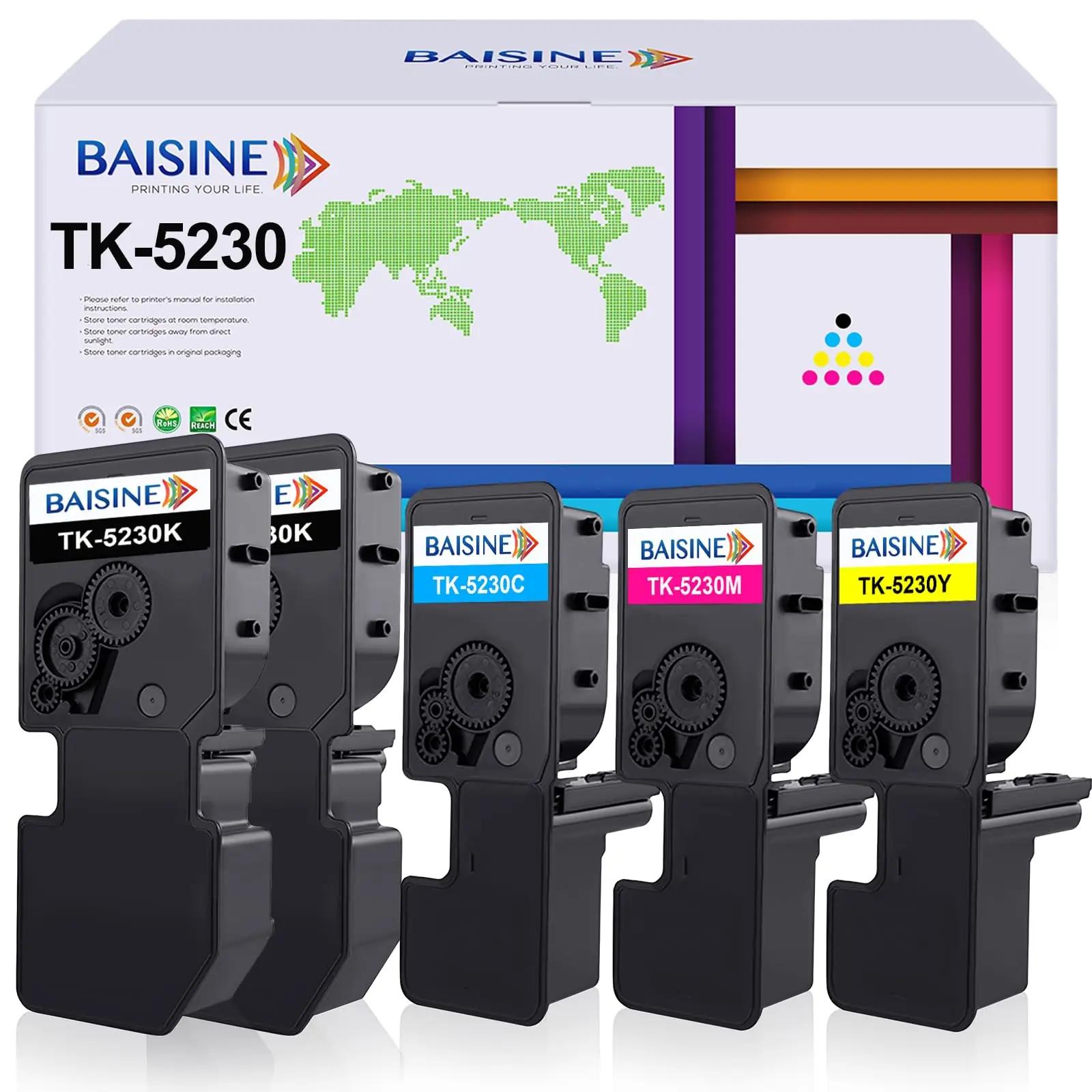 BAISINE 5-komplekt tintide aseaine Kyocera trükkimiseks