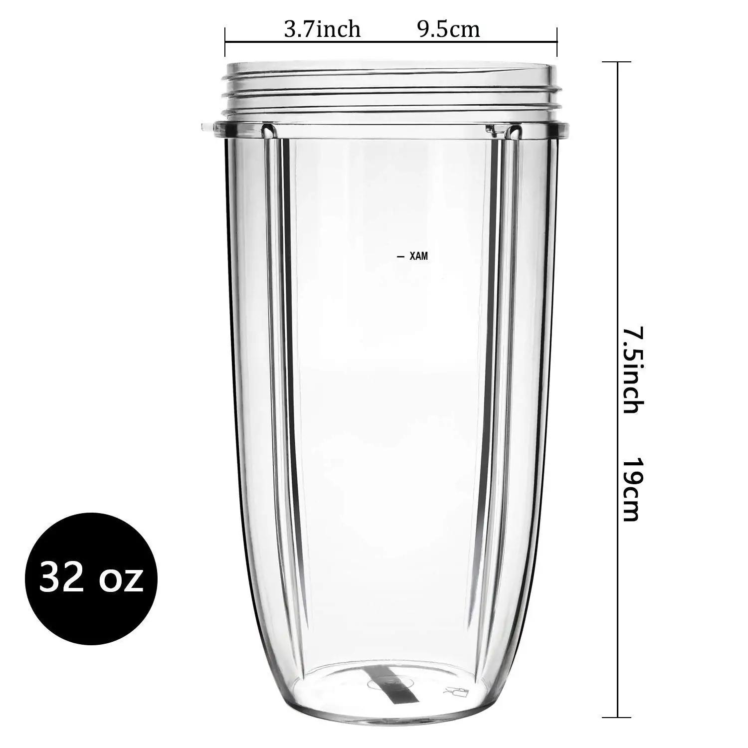 Poweka plastikust varuõled Nutribulletile — 950 ml topsid – detailne vaade