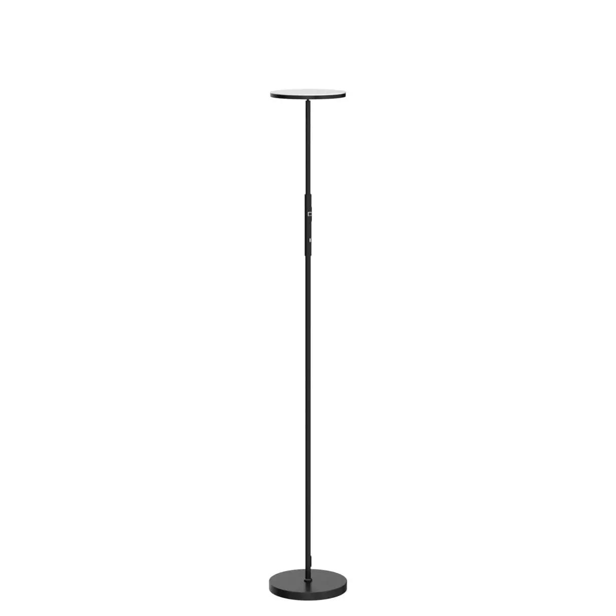 OUTON modernne LED-lamp 30W dimmitav – must metall – kasutusnäide