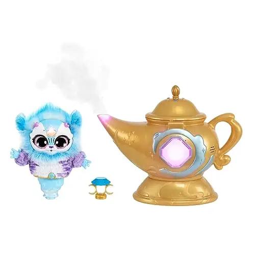 Magic Mixies sinine interaktiivne lambiplüüs – maagiline mänguasi – pakend ja tarvikud