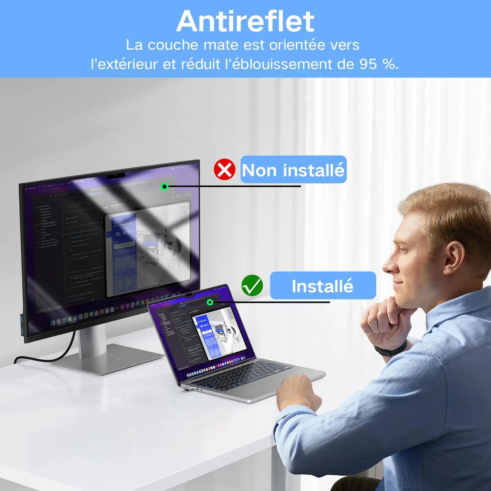LUSA DESIGN nähtavuskaitse MacBook Air 13,6″ — privaatsus ja – lisavaade