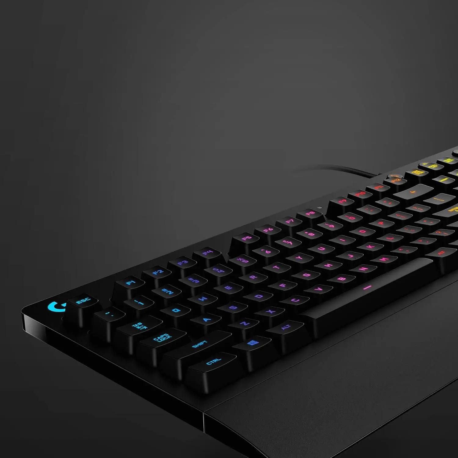 Logitech G mugavust ja RGB-valgustusega mängutastatur – pilt 8