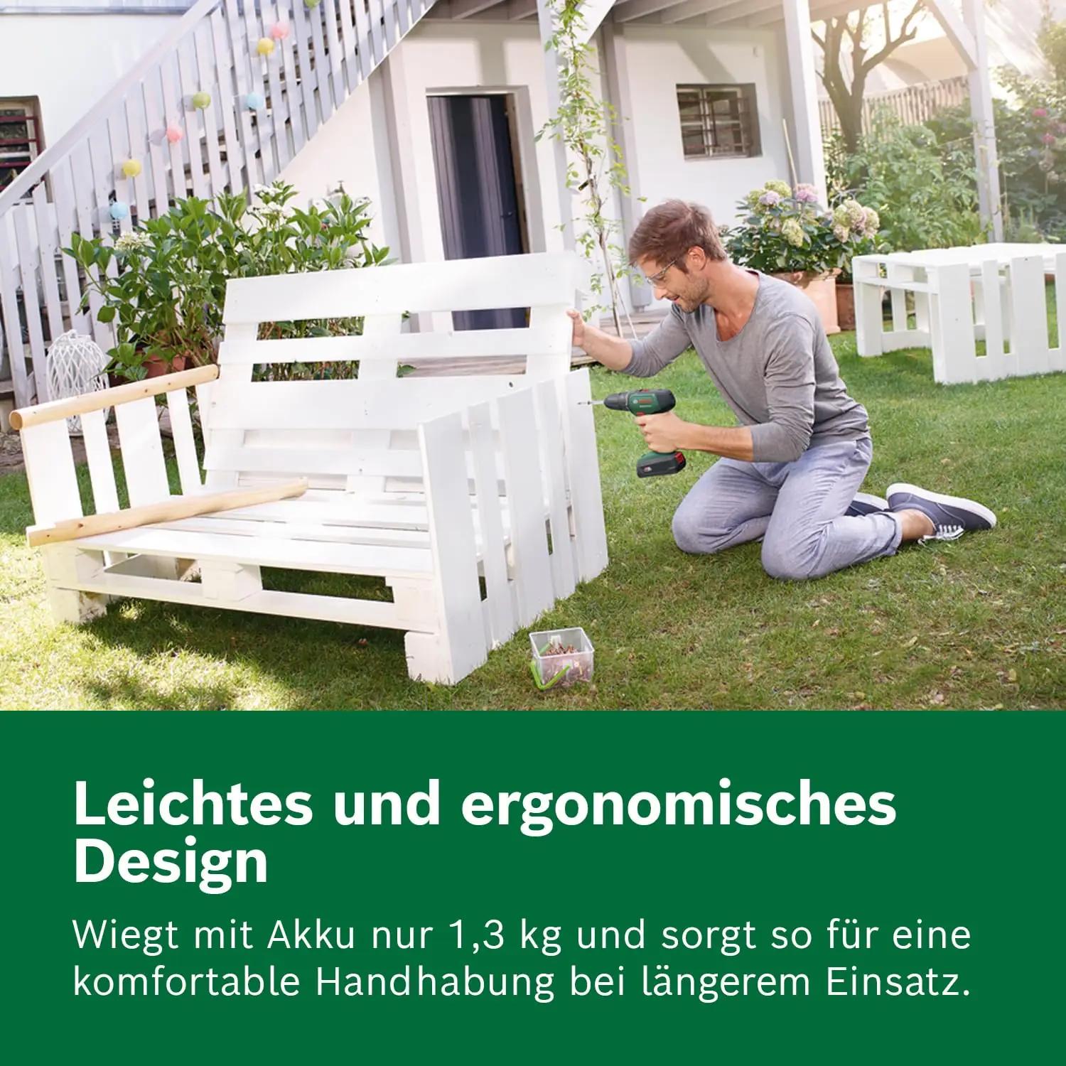 Bosch vastupidav akupuur 18V kahe akuga, mugav käepide – lisavaade