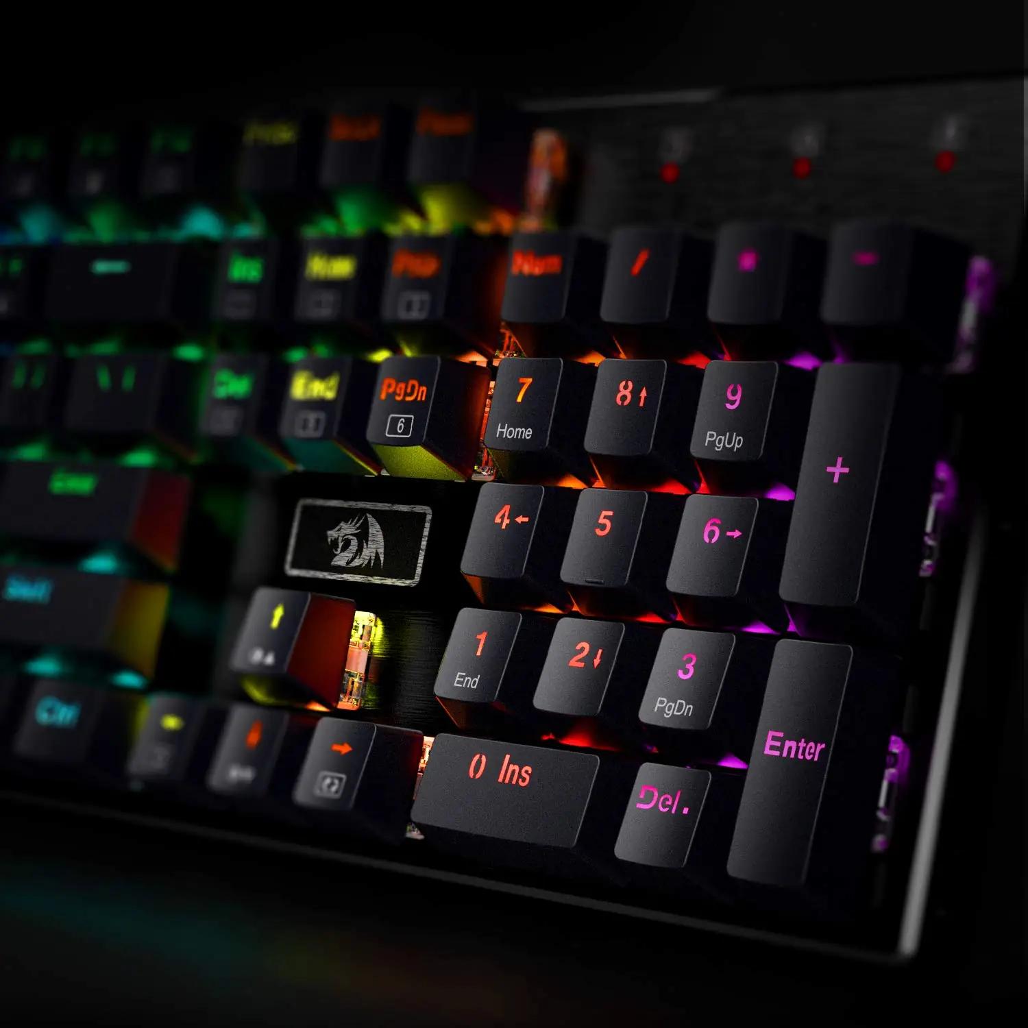 Redragon elegantne alumiiniumist mänguriklaviatuur — – pilt 7