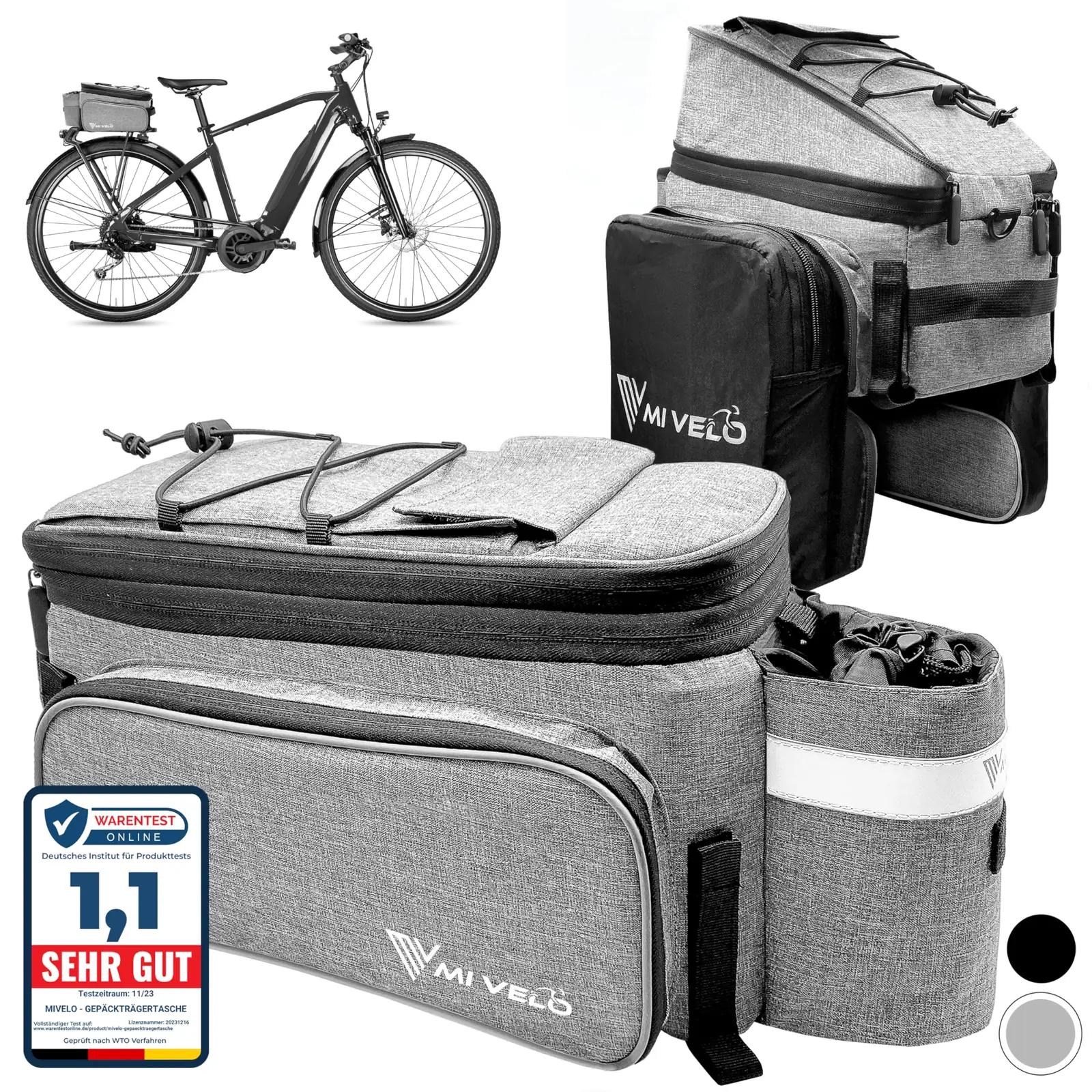 MIVELO veekindel jalgrattakott 20L — praktiline ja vastupidav