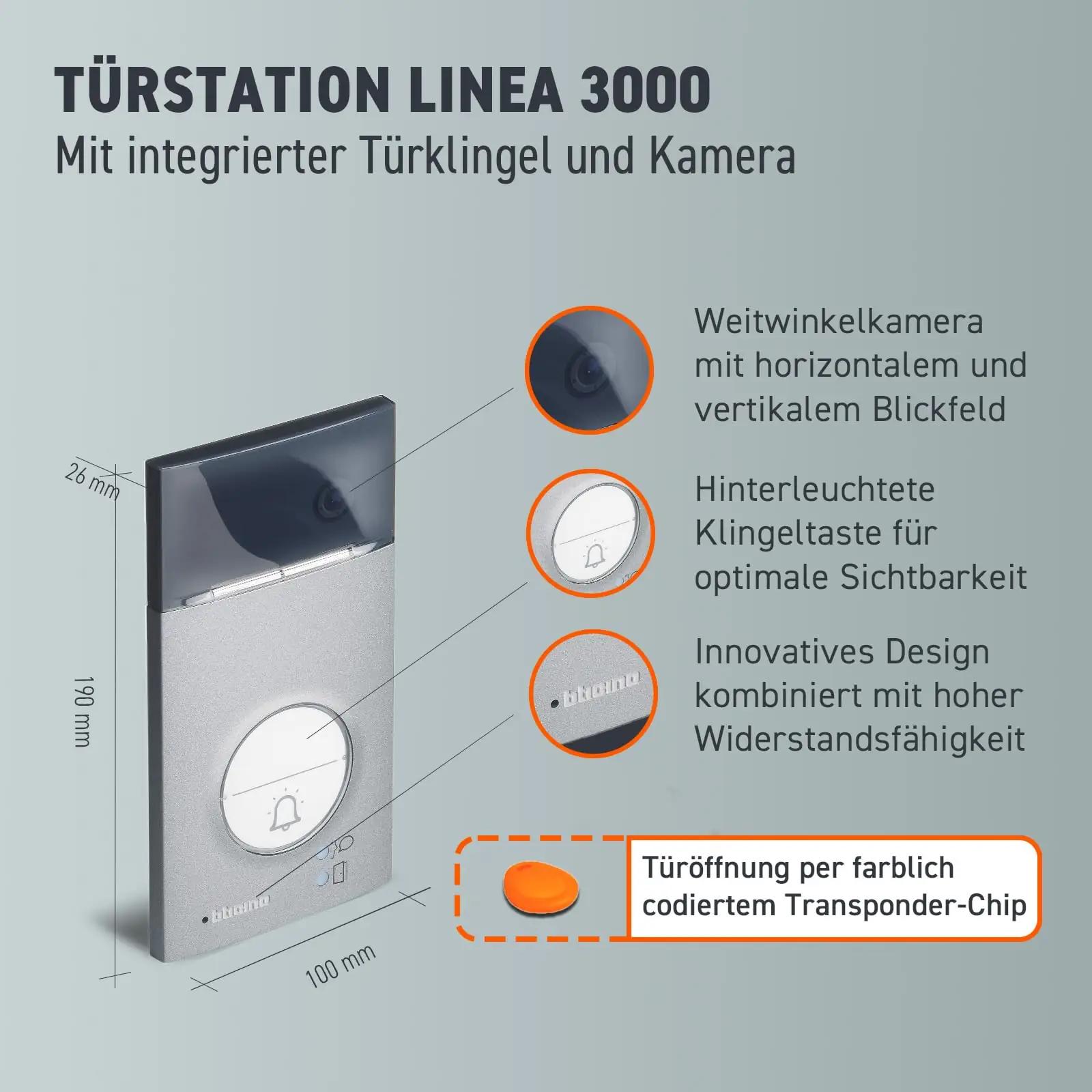 Bticino aluminiumist kodune videovastuvõtja – lisavaade