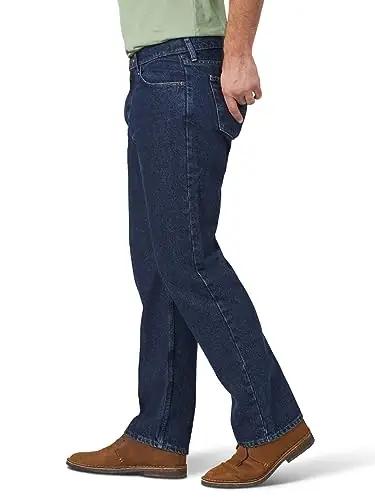 Wrangler Authentics ZM200RD teksapüksid – detailne lähivaade