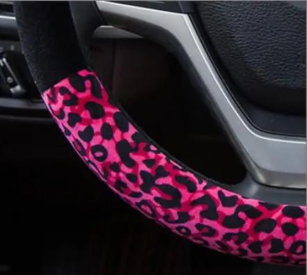 Mayco Bell pehme leopardist roolikatte ja käigukangi komplekt – pakend ja tarvikud