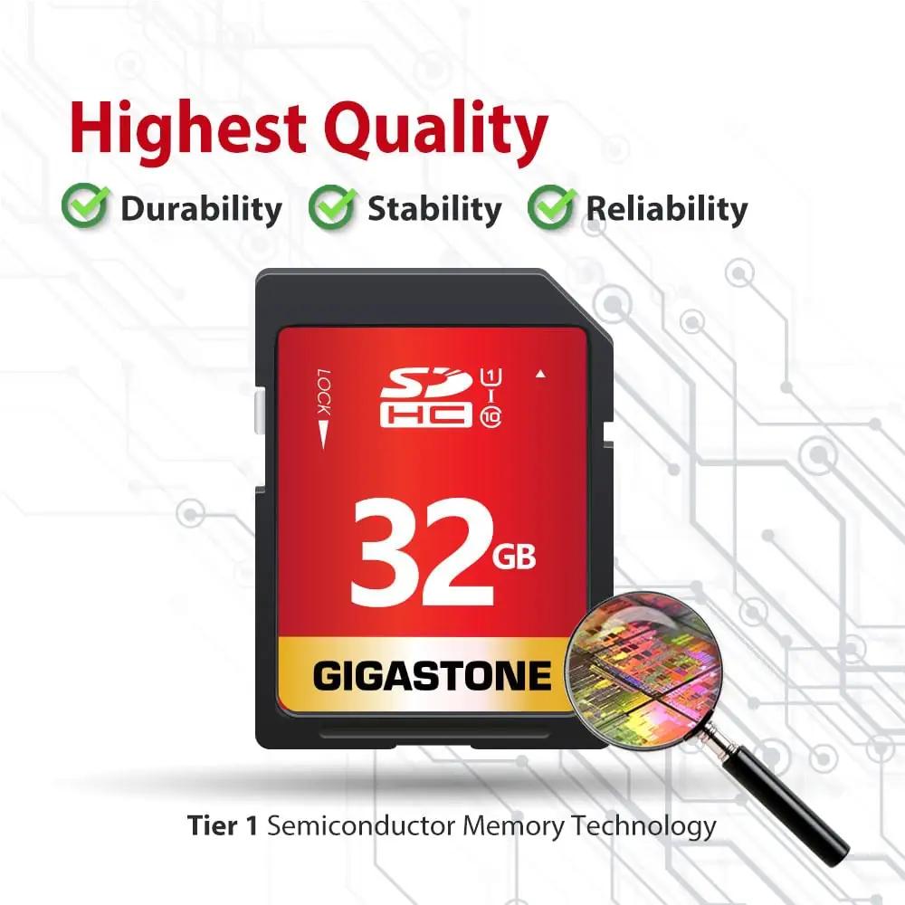 Gigastone 32GB SDHC 5-pack — usaldusväärne salvestuslahendus – pilt 6