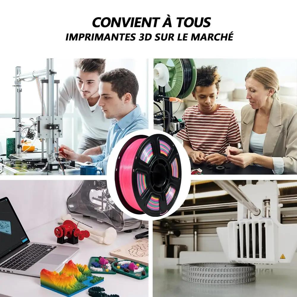 iBOSS PLA+ seide filament – siledus ja erksad värvid – pilt 7