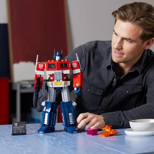 LEGO ikooniline Optimus Prime – detailne 2in1 komplekt – pilt 9