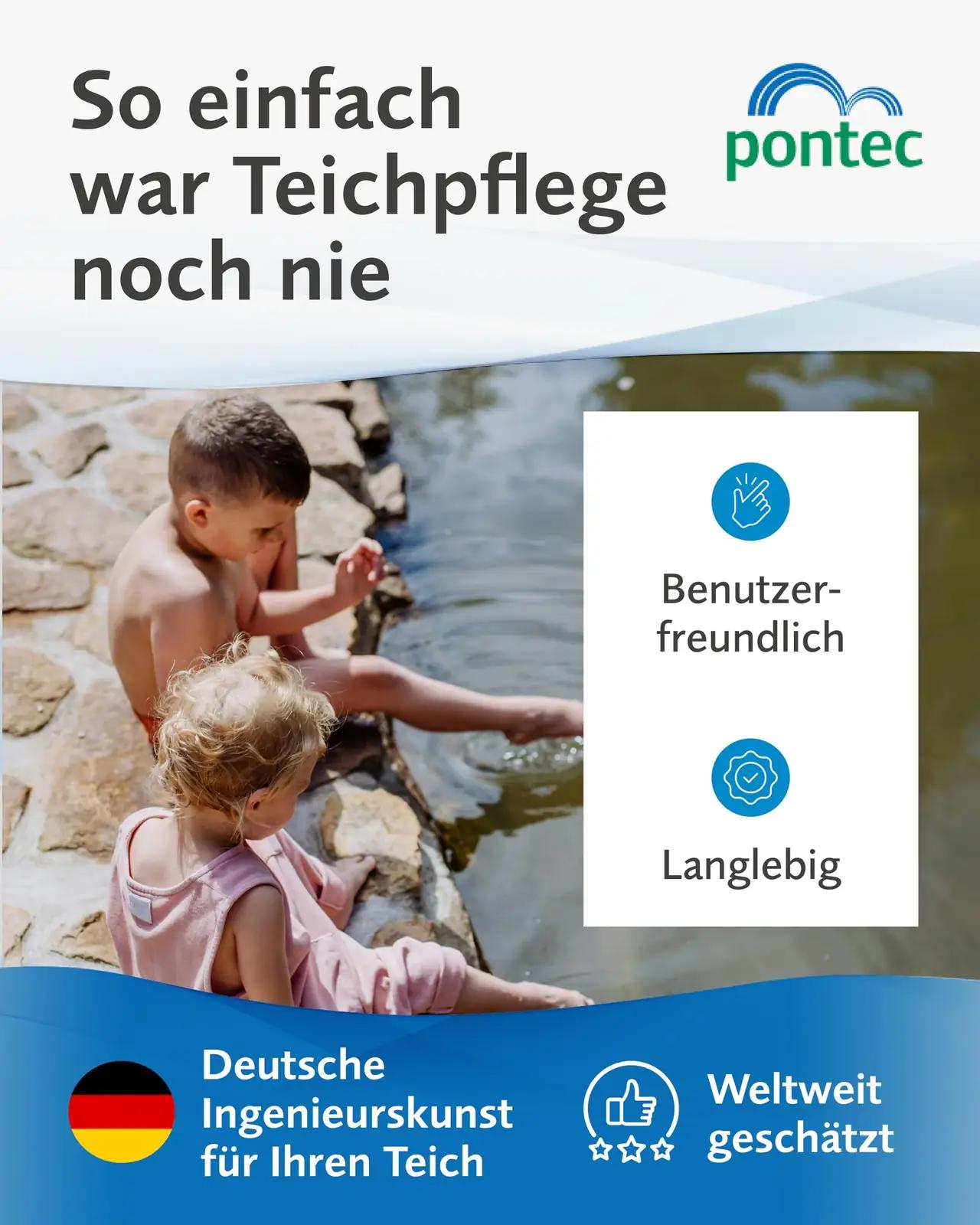 Pontec veekindel PondoMax Eco 1500 filterpump – energiasäästlik – pilt 7