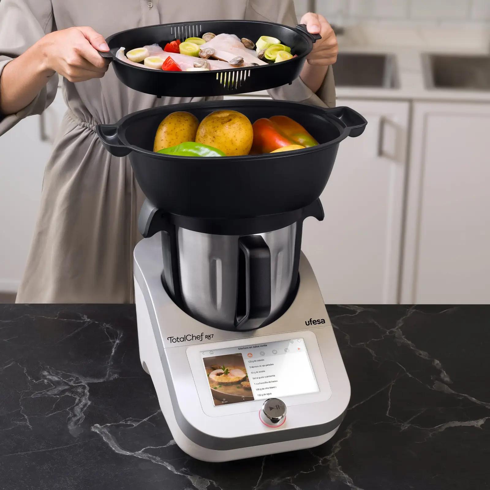 Ufesa TotalChef köögirobott 30 funktsiooni ja 4,5 l kann – lisavaade