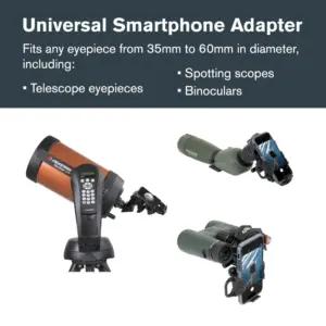 Celestron 81057 teleskoobi tarvikud – detailne lähivaade
