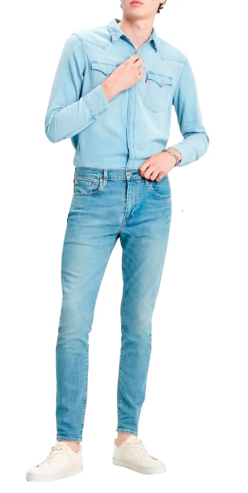 Levi’s mugav ja vastupidav tapered slim teksapüksid