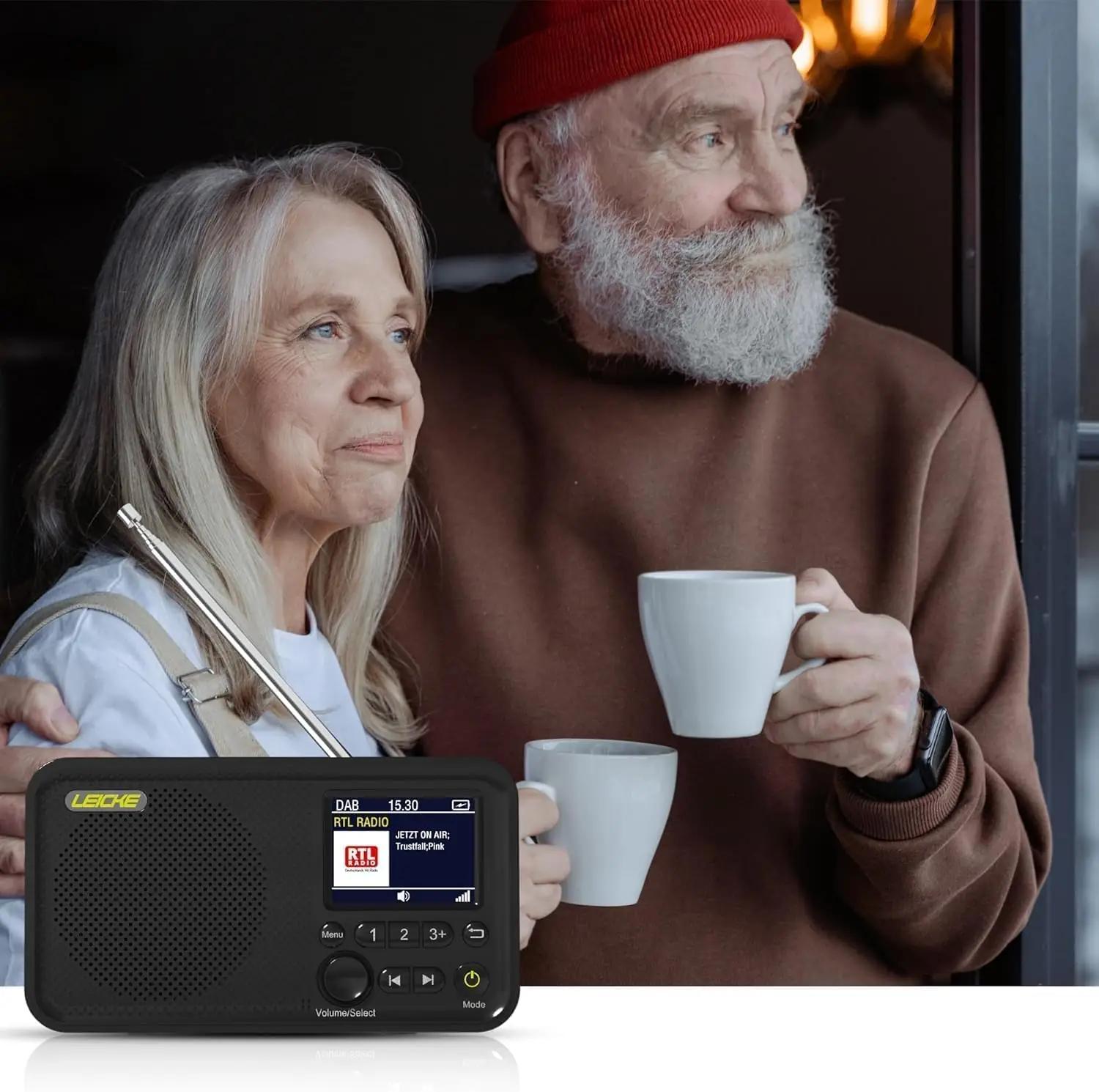 LEICKE alumiiniumist kaasaskantav DAB+ raadio koos akuga – pilt 6