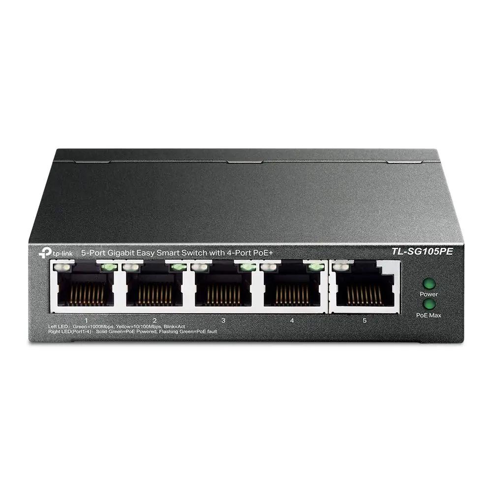 TP-Link võimas metallist PoE switch kodu- ja kontorikasutuseks